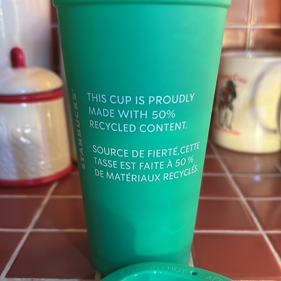 Starbucks 2023 Spring 'choose to
NWT
reuse ' Green Reusable Cup - Picture 2 of 2